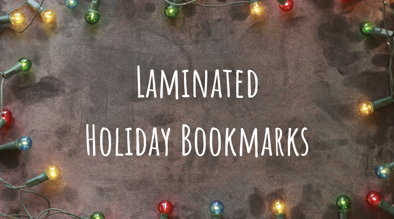 Event image Laminated Holiday Bookmarks